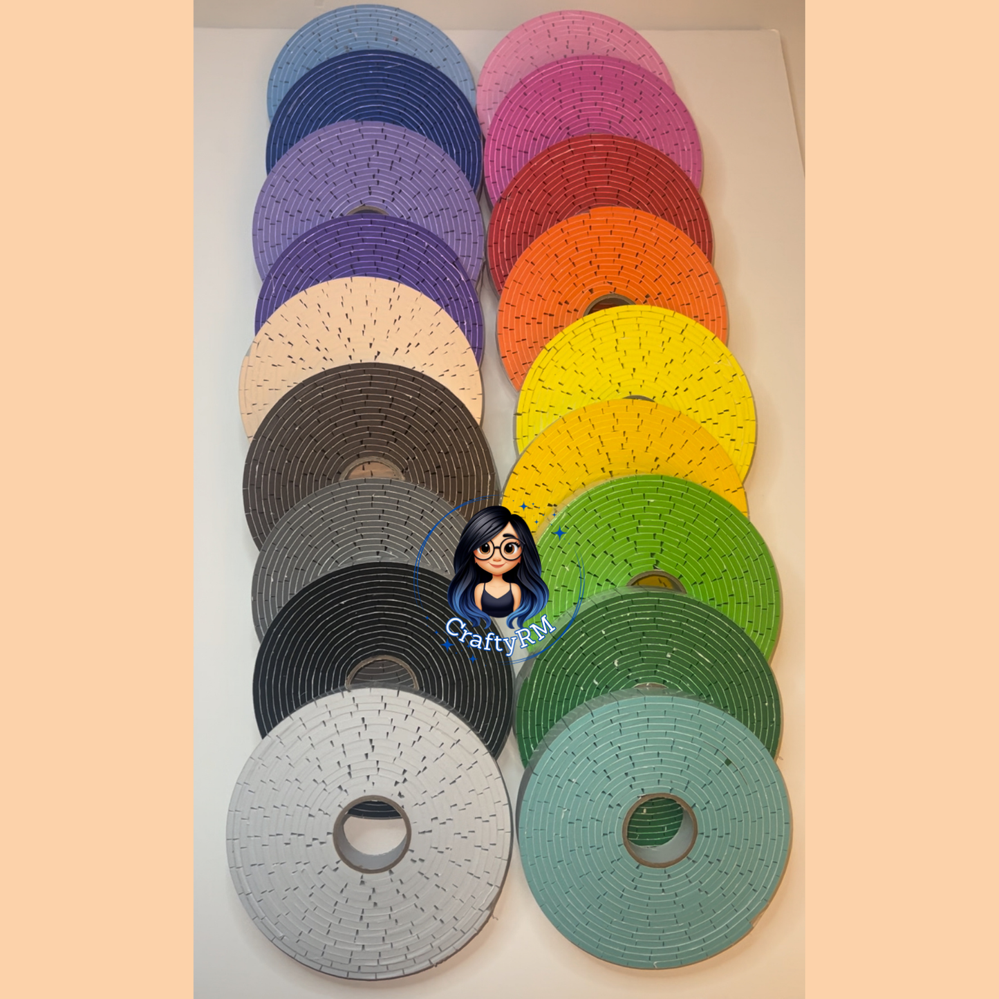 Double Sided Foam Tape Variety Pack - 18 PACK